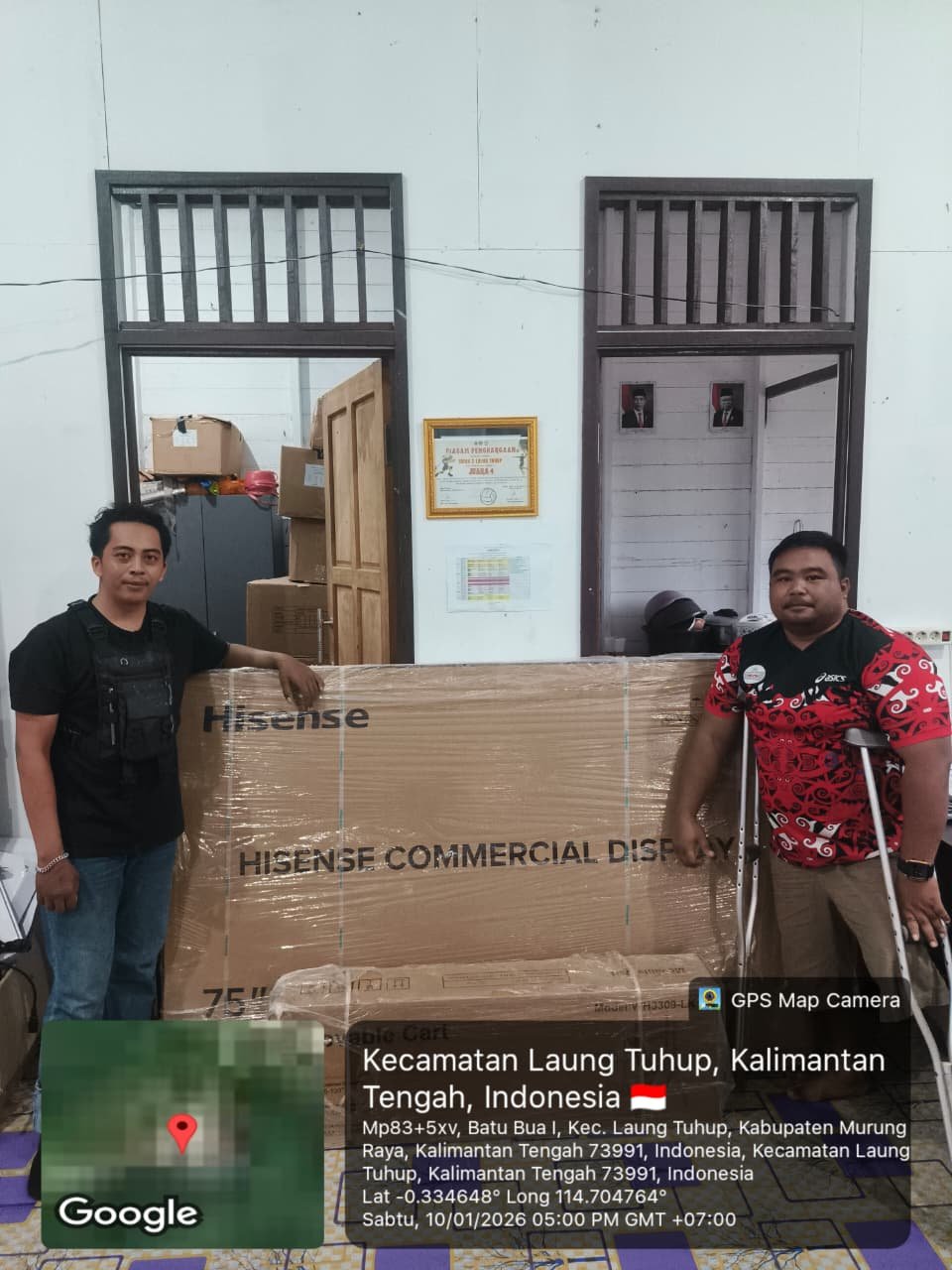 KELUARGA BESAR SMA NEGERI 3 LAUNG TUHUP MENGUCAPKAN TERIMAKASIH KEPADA PRESIDEN PRABOWO SUBIANTO 